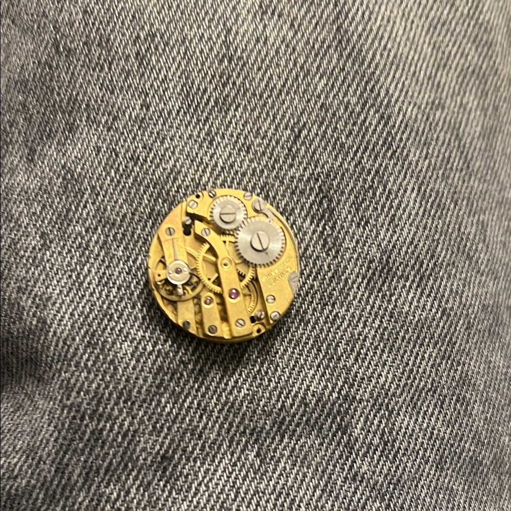 Gold Mechanical Watch Movement